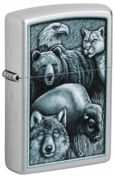 Zapalniczka Zippo 60007213 Fierce Animals Design