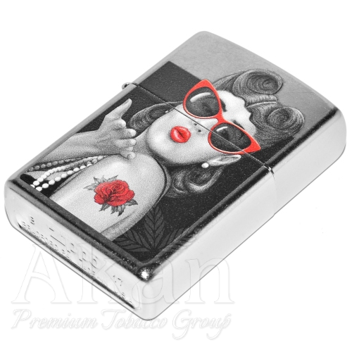 Zapalniczka Zippo Rockabilly Lip 60002617 (33588)