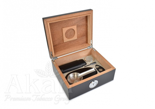 Zestaw 18100 Humidor, Etui, Obcinarka, Popielnica)