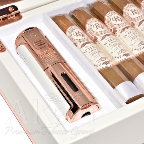 Cygara Rocky Patel White Label Robusto + zapalniczka (20 cygar)