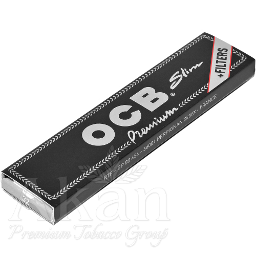 Bibułki OCB Slim Premium + Filtry (32 sztuki)