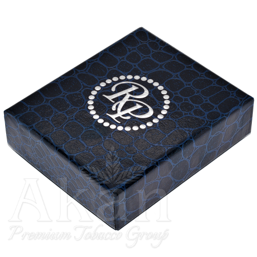 Zapalniczka Rocky Patel Statesman Silver & Blue Leather