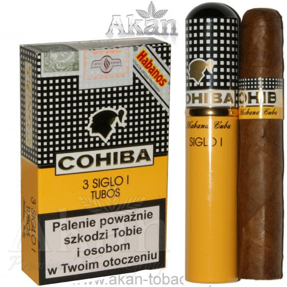 Cohiba Siglo I Tubos (3 cygara)