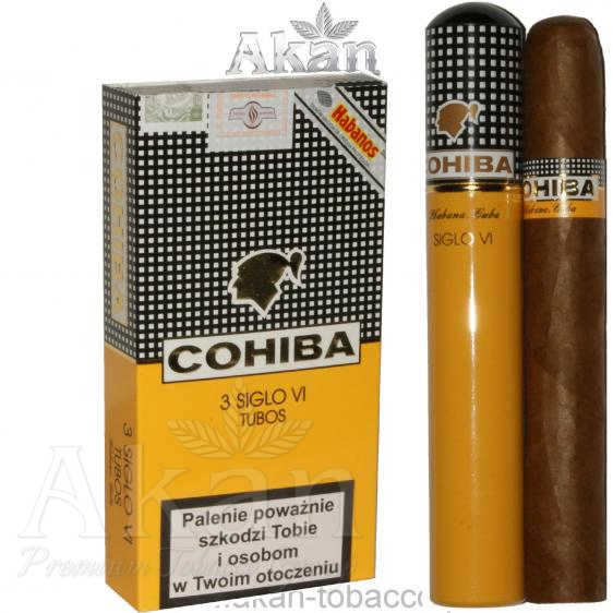 Cohiba Siglo VI Tubos (3 cygara)