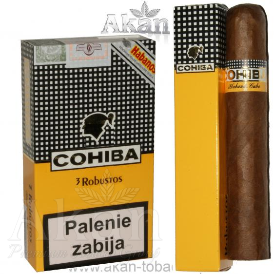 Cohiba Robustos (3 cygara)