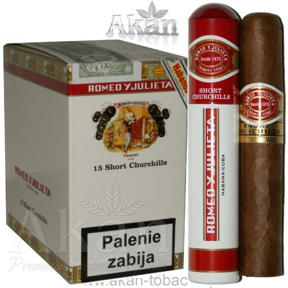 Romeo y Julieta Short Churchills Tubos