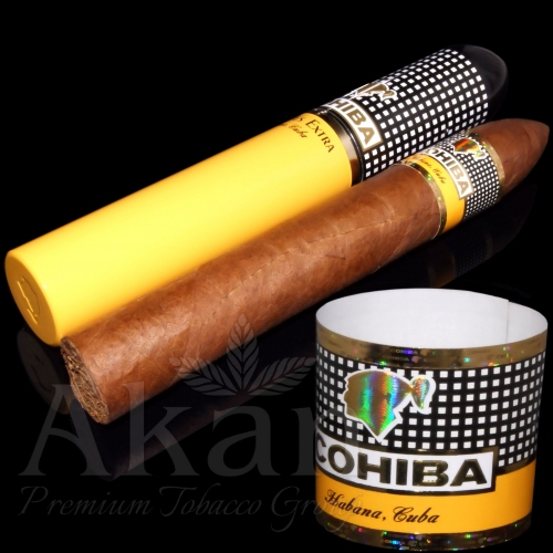 Cohiba Piramides Extra Tuba (3 cygara)