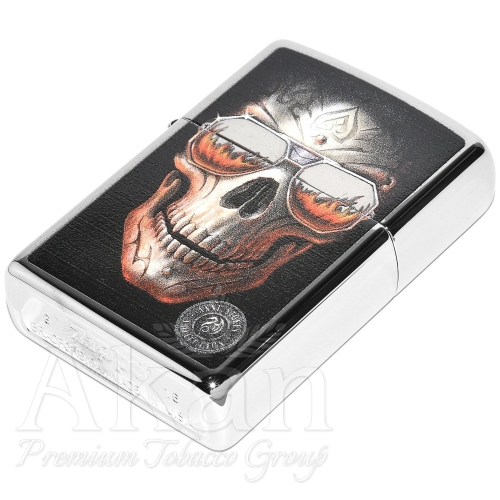 Zapalniczka Zippo Anne Strokes Skull Glasses 60002325