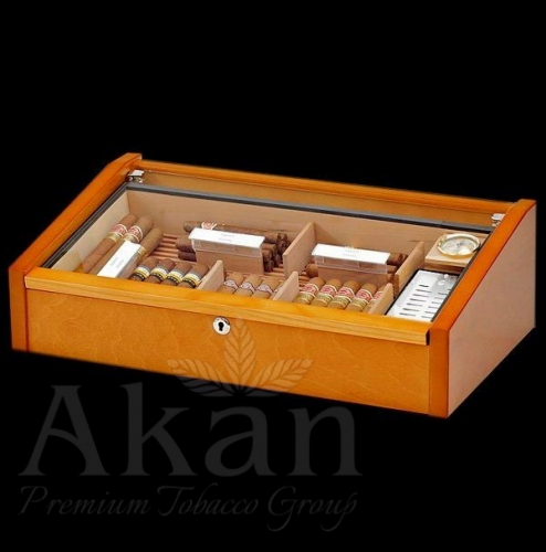 Humidor Adorini Vega Deluxe Mahogany Brown 316