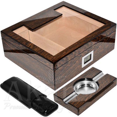 Humidor cedrowy 86515  569201 (zestaw)