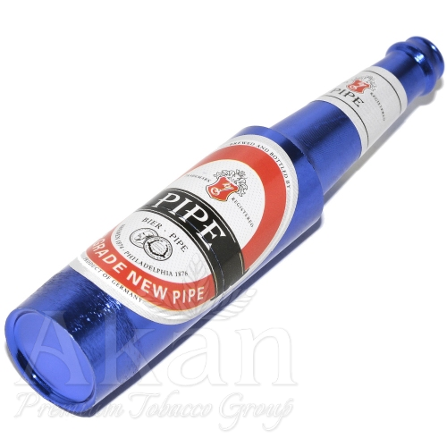 Fajka metalowa Butelka 52027 Blue