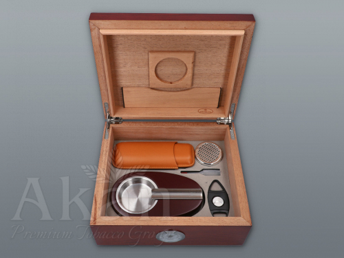 Zestaw 18101 Humidor, Popielnica, Etui, Obcinarka