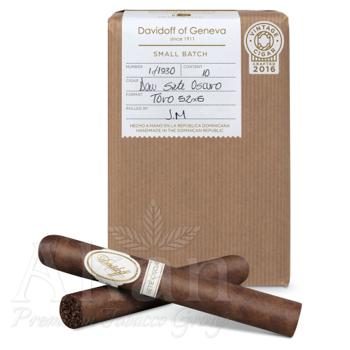 Cygara Davidoff Small Batch Siete Oscuro Toro