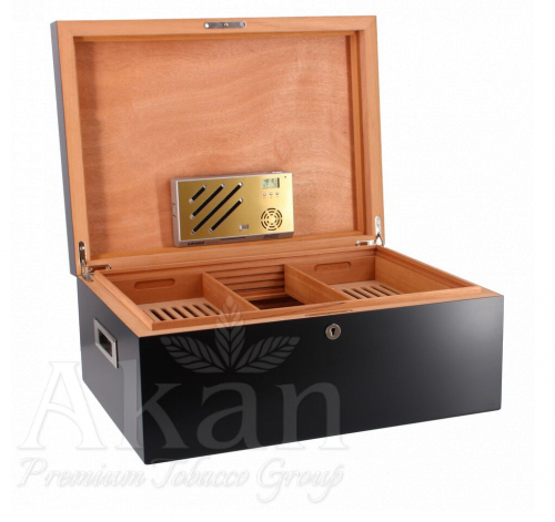 Humidor Adorini Vittoria Black Deluxe 13949