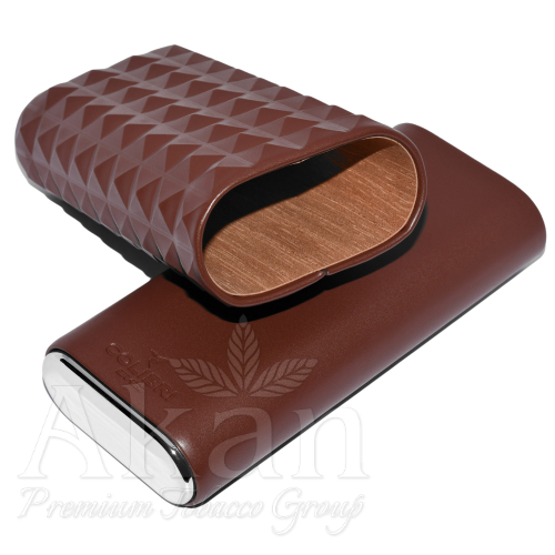 Etui Colibri Quasar LC250T4 Brown + Chrome