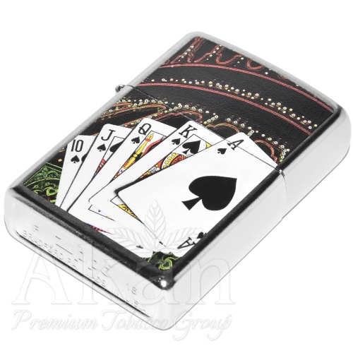 Zapalniczka Zippo 207 Royal Flush (33551)