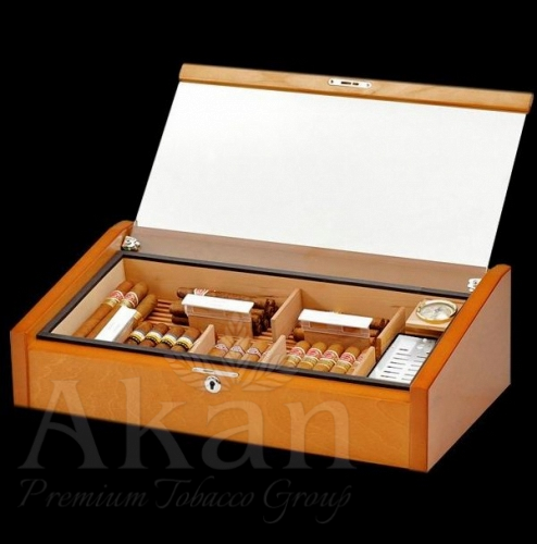 Humidor Adorini Vega Deluxe Mahogany Brown 316