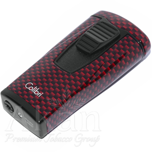 Zapalniczka Colibri Monaco Carbon Fiber Red LI880T12