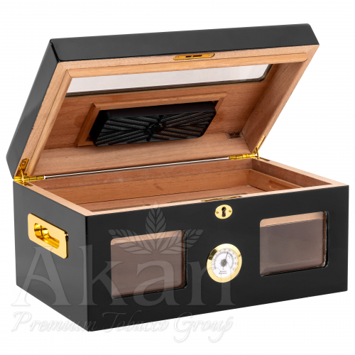 Humidor VERSAILLES HUM-100WIN-BLK