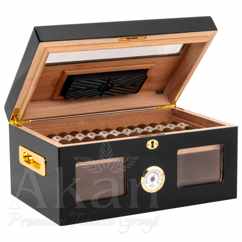 Humidor VERSAILLES HUM-100WIN-BLK