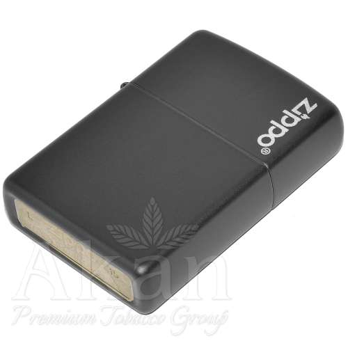 Zapalniczka Zippo Black Matte Logo 60001203