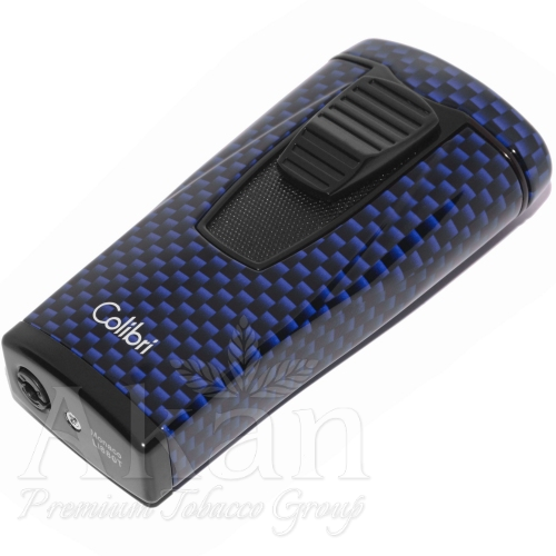 Zapalniczka Colibri Monaco Carbon Fiber Blue LI880T13