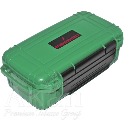 Humidor Firebird UCF360005 Green (przenośny/podróżny na 10 cygar)